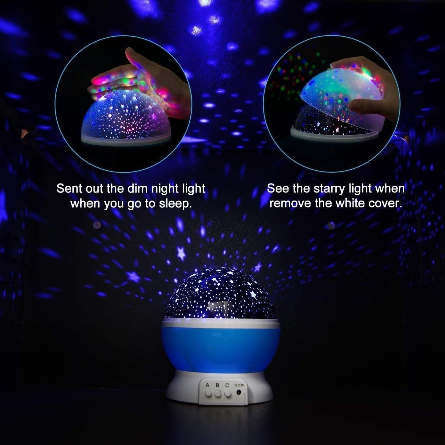Moon Night Lamp Projector