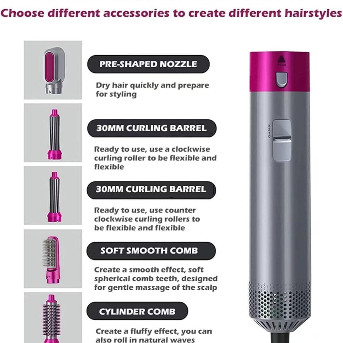 HairStyler™ All-in-One Hair Styling Solution