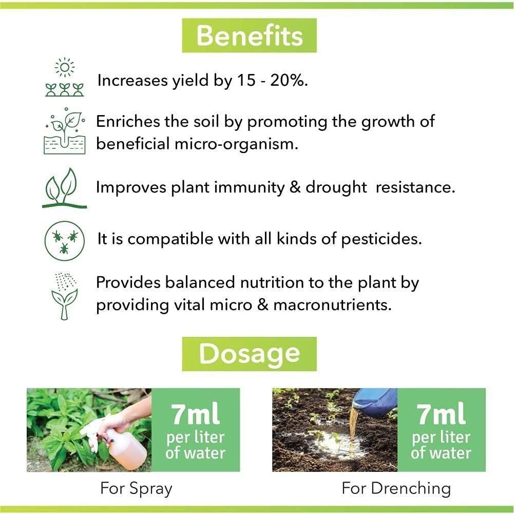 Liquid Biofertilizer (Pack of 5)