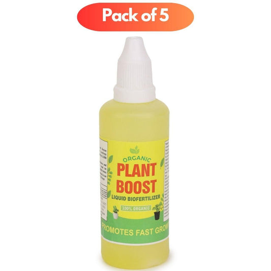 Plant Boost Liquid Biofertilizer for All Crops,Organic (Pack of 5)