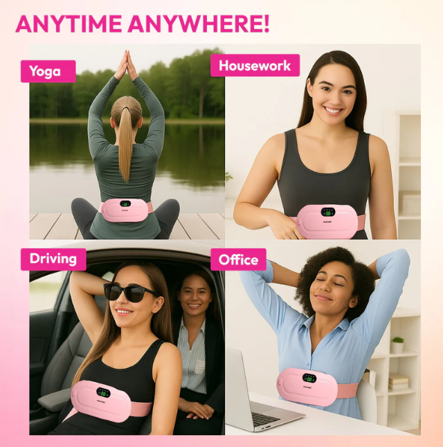 CrampCare™ Cordless Menstrual Heating Pad
