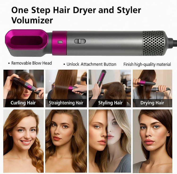 HairStyler™ All-in-One Hair Styling Solution